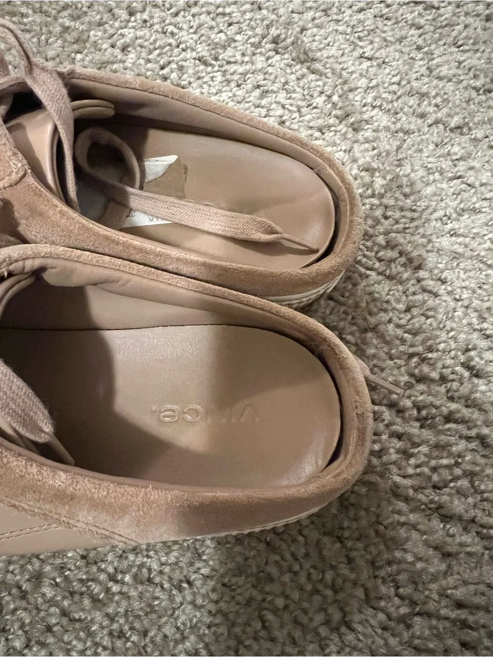 Vince Kess Backless leather and suede sneaker 7